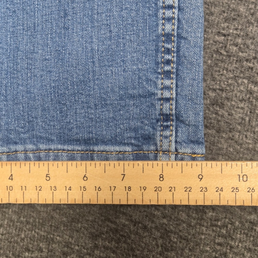 Levis 559 Jeans Mens 44x32 (Meas 42x29) Blue Straight Leg Relaxed Fit Light Wash - Picture 6 of 12